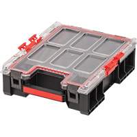 Organisateur moyen haut avec cloisons en mousse &agrave; plusieurs couches Arx, 10-2/5" x 14-3/10" x 4-1/5", Noir Maritime Industrial Rubber