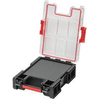Organisateur moyen haut avec cloisons en mousse &agrave; plusieurs couches Arx, 10-2/5" x 14-3/10" x 4-1/5", Noir Maritime Industrial Rubber