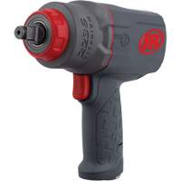 Heavy-Duty Impact Wrench with Friction Ring, 1/2" Drive, 1/4" NPT Air Inlet, 7500 No Load RPM Maritime Industrial Rubber