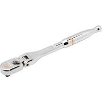 120XP Full Polish Chrome Flex Head Teardrop Ratchet Maritime Industrial Rubber