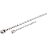 1/4" & 3/8" Drive 120XP Extra Long Handle Full Polish Teardrop Ratchet Set Maritime Industrial Rubber