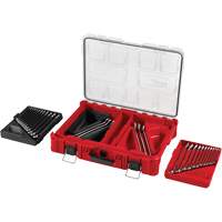 Jeu de cl&eacute;s avec organisateur PackOut, Combinaison, 30 morceaux, Imp&eacute;rial et m&eacute;trique Maritime Industrial Rubber