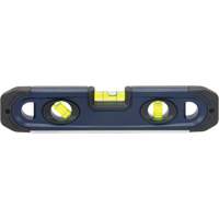 Niveau torpille, 9" lo, 3 fioles, Magn&eacute;tique Maritime Industrial Rubber