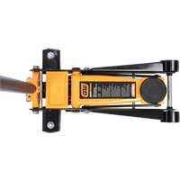 Heavy-Duty Floor Jack, 3 Ton(s) Capacity, 5-1/4" Lowered, 18-1/4" Raised, Manual Hydraulic Maritime Industrial Rubber