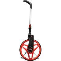 Roue d'arpentage SAE professionnelle Centerline, 12"/30.48 cm, Gamme de 10 000', Pieds Maritime Industrial Rubber