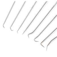 Long Hook & Pick Set, 8 Pieces Maritime Industrial Rubber