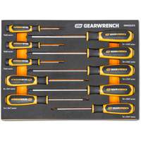 Torx&reg; Dual Material Screwdriver Set in Foam Storage Tray, 10 Pcs. Maritime Industrial Rubber