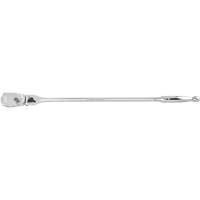 90-Tooth Locking Flex Head Teardrop Ratchet Maritime Industrial Rubber