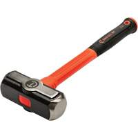 Marteau d'ing&eacute;nieur en fibre de verre, Poids de la t&ecirc;te 4 lb, 14" lo Maritime Industrial Rubber