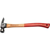 Marteau de charpente &agrave; face meul&eacute;e, 22 oz, Prise en Bois, 18" lo Maritime Industrial Rubber