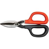 Cisaille de ferblantier droite, Longueur de coupe de 1-31/50", Coupe Droit Maritime Industrial Rubber