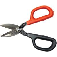 Cisaille de ferblantier droite, Longueur de coupe de 1-31/50", Coupe Droit Maritime Industrial Rubber