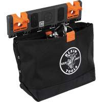 Bucket Work CentreS-Hook Hardware Pouch Module, Nylon, 1 Pockets, Black/Orange Maritime Industrial Rubber