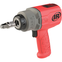 Red Air Impact Wrench, 1/2" Drive, 1/4" NPT Air Inlet, 7500 No Load RPM Maritime Industrial Rubber