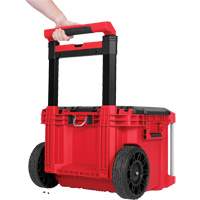Boîte &agrave; outils sur roues PACKOUT, 18" x 22" x 19-1/2", Noir/Rouge Maritime Industrial Rubber