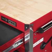 PRC4211 Pro Series Roller Cabinet, 11 Drawers, 42" W x 18" D x Red Maritime Industrial Rubber