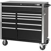 HDCC-4115 HD Series Toolbox Combo, 21-1/2" D x 44-1/5" W x 63-3/10" H, Black Maritime Industrial Rubber