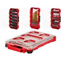 Ensemble de perceuse &agrave; chocs, tournevis Shockwave & attache Packout Maritime Industrial Rubber