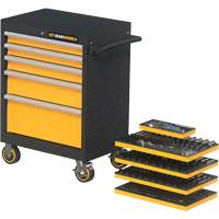 Jeu d'outils de m&eacute;canicien dans des plateaux modulaires en mousse avec conteneur de rangement, 247 morceaux Maritime Industrial Rubber