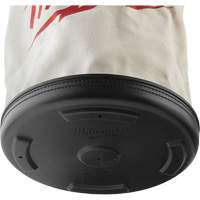 Sac seau polyvalent, 11-81/100" lo x 11-81/100" la x 14-57/100" h, Polyester, Blanc Maritime Industrial Rubber