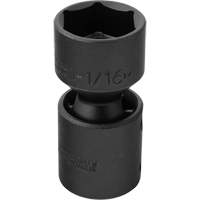 Universal Socket, Impact, 1-1/16", 1/2" Drive, 6 Points Maritime Industrial Rubber