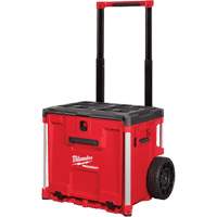 Coffre &agrave; outils roulant avec tiroir PACKOUT, 19" x 24" x 20", Noir/Rouge Maritime Industrial Rubber