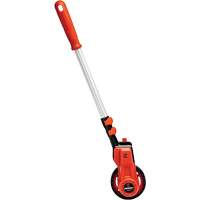 Roue de mesure &agrave; axe central SAE , 4"/10,16 cm, Gamme de 3047,97 m, Pouces/pieds Maritime Industrial Rubber