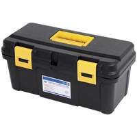 JPTB-16 Plastic Hand Tool Box, 16" W x 8" D x 7-1/2" H, Black Maritime Industrial Rubber