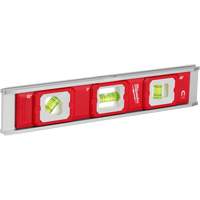 Torpedo Level, 10" L, Aluminum, 3 Vials, Magnetic Maritime Industrial Rubber