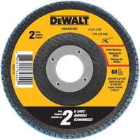 ELITE SERIES Flap Disc, 4-1/2" x 7/8", Type 29, 60 Grit, Zirconia Alumina Maritime Industrial Rubber
