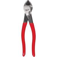 Angled Head Diagonal Dipped Grip Cutting Pliers, 8" L Maritime Industrial Rubber