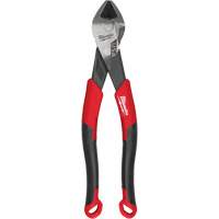 Angled Head Diagonal Comfort Grip Cutting Pliers, 8" L Maritime Industrial Rubber