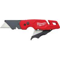 Couteau utilitaire pliant FASTBACK avec rangement pour lames, poign&eacute;e en M&eacute;tal Maritime Industrial Rubber