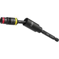 Douille r&eacute;versible &agrave; impact avec adaptateur pivotant, Hexagonale, Prise 1/4", 3 mr Maritime Industrial Rubber