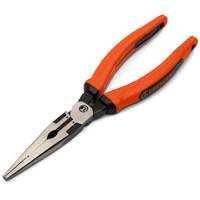 Z2 Long Nose Plier with Dual Material Grip Rawhide Handle, 8" L Maritime Industrial Rubber