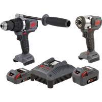 Ensemble de marteau perforateur & tournevis &agrave; chocs, Lithium-ion, 20 V Maritime Industrial Rubber