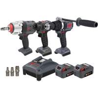 Ensemble de marteau perforateur, tournevis & tournevis &agrave; chocs, Lithium-ion, 20 V Maritime Industrial Rubber