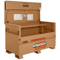 Model 69 Piano Box with Padlock, 60" W x 30" D x 34-1/4" H, Tan Maritime Industrial Rubber