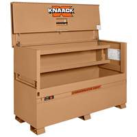 Model 90 Piano Box with Padlock, 72" W x 30" D x 49" H, Tan Maritime Industrial Rubber