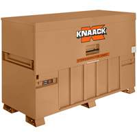 Model 91 Piano Box with 2 Padlocks, 72" W x 30" D x 49" H, Tan Maritime Industrial Rubber