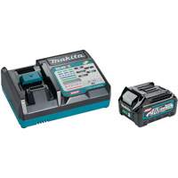 Trousse de d&eacute;marrage avec chargeur rapide et batterie 2.5Ah 40Vmax XGT , 40 V, Lithium-ion Maritime Industrial Rubber