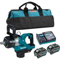 Trousse cl&eacute; &agrave; chocs 1" &agrave; enclume courte sans balai 40Vmax XGT, 40 V, Mandrin 1" Maritime Industrial Rubber