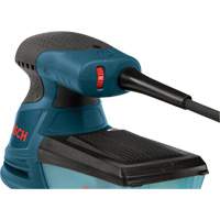 Palm Random Orbit Sander/Polisher, 5" Sand Paper, 2.5 A, 120 V Maritime Industrial Rubber
