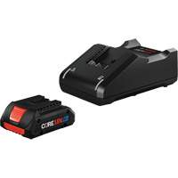 Trousse de d&eacute;part avec batterie et chargeur Advanced Power CORE18V 4 Ah, 18 V, Lithium-ion Maritime Industrial Rubber