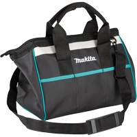 14" Tool Bag, Nylon, Black Maritime Industrial Rubber