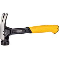 Marteau en acier avec panne arrache-clous, 16 oz, Prise en Acier plein Maritime Industrial Rubber