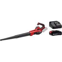 Cordless 110 CFM Universal Blower with 2.5Ah Battery & Charger Starter Kit, 18 V, 155.34 MPH Output, Battery Powered Maritime Industrial Rubber