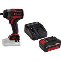 Professional Cordless Impact Wrench with 4Ah PXC Battery & Charger Starter Kit, 18 V, 1/2" Socket Maritime Industrial Rubber