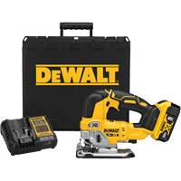 XR&reg; Cordless Jig Saw Kit, 20 V, Lithium-Ion, 3200 SPM, 1" Stroke Length Maritime Industrial Rubber