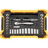 3/8" & 1/2" Mechanic's Tool Set with TOUGHSYSTEM&reg; 2.0 Tray & Lid Maritime Industrial Rubber